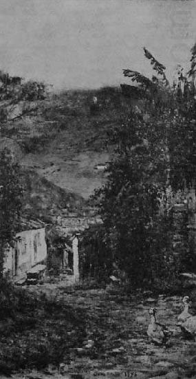 Henrique Bernardelli Landscape of Ouro Preto china oil painting image